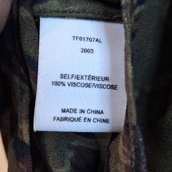 Derek Lam 10 Crosby size 2 Irene Button-Down Blouse with Neck Tie - Picture 7 of 9